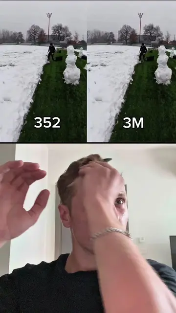 It’s the exact same video I posted at the exact same time, but one gets more vie