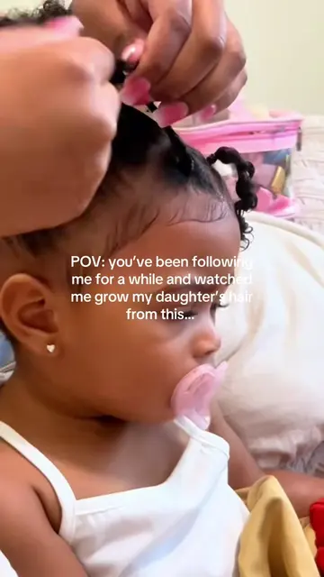 Consistency really is key when it comes to keeping my toddler’s hair healthy, gr