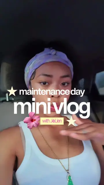 finally looking put together again 😍 #maintenanceday #maintenancevlog #naturalh