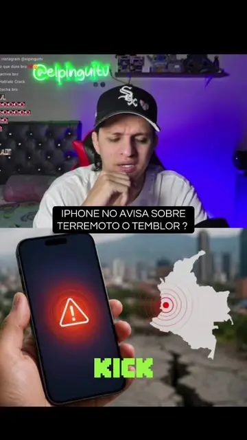 Los celulares iPhone avisan o no avisan #terremoto #temblor #colombia 