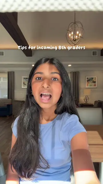 tips for incoming 8th graders! #fyp #anika #schooltips #trend #viral 