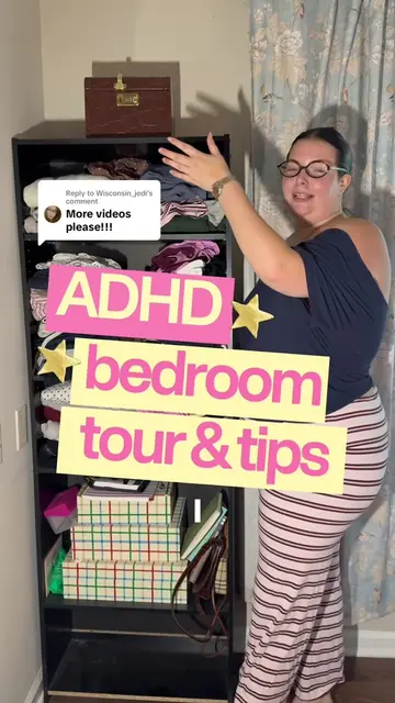 Replying to @Wisconsin_jedi adhd bedroom tour & tips on a dollar tree budget, ad