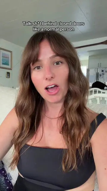 Let’s normalize gossiping to friends instead of for the world to see on TikTok, 
