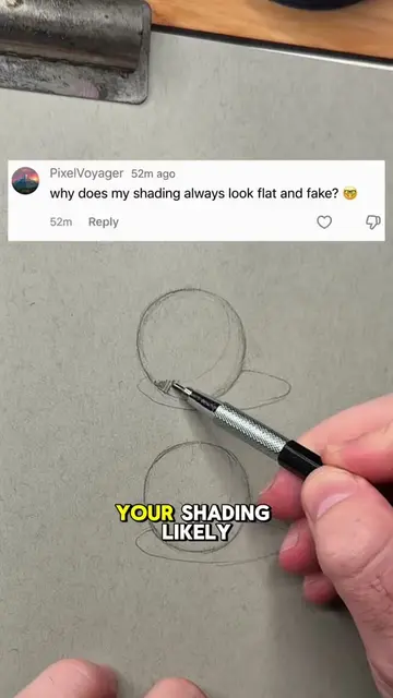 Tap the link in my bio to start the drawing drills course.  If your shading look