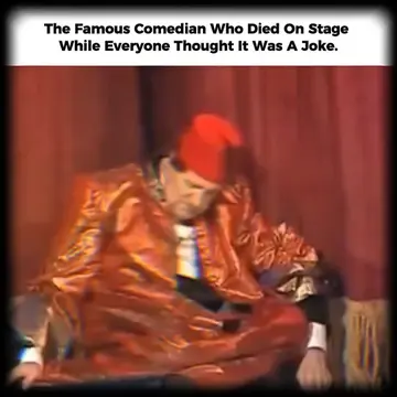 On April 15, 1984, British comedian and magician Tommy Cooper was performing liv