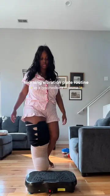 New day, new vibration plate routine ✨ just a few minutes of movement to get my 