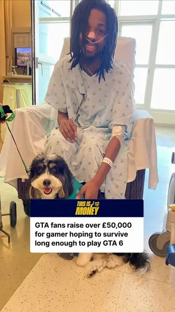 GTA fans raise over £50,000 for gamer hoping to survive long enough to play GTA 