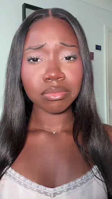 Cry makeup trend TikTok results part2!!🩷🤭 #crybaby #beauty #makeup 
