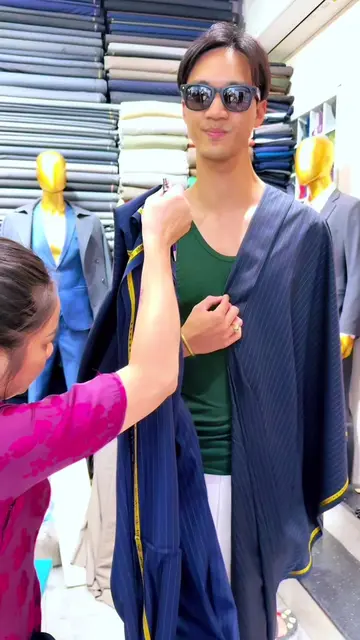 POV: You accidentally found the best tailor in Hoi An✨👔 📍Blue Eye Custom Tailo