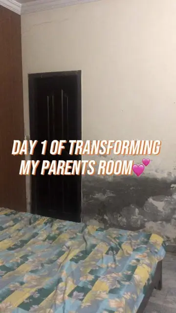 You won't believe how bad this wall was before we started! Transforming my paren