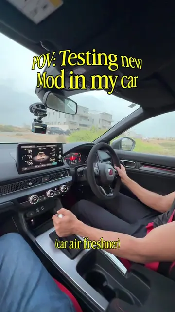 Me after smallest change in the car.