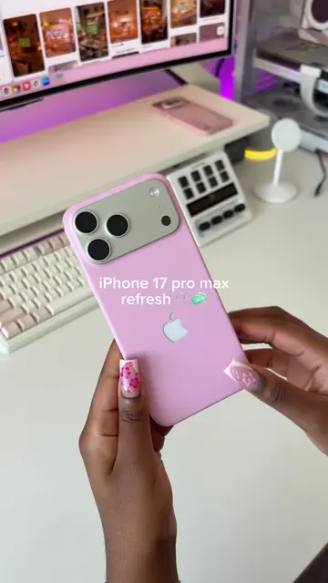 iphone 17 pro max refresh 🧼✨ my pink skin was not holding up well so it was tim