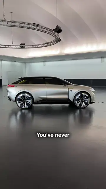 From a city car to a road trip car 🤯🔥 #renault #morphoz #concept #conceptcar#s