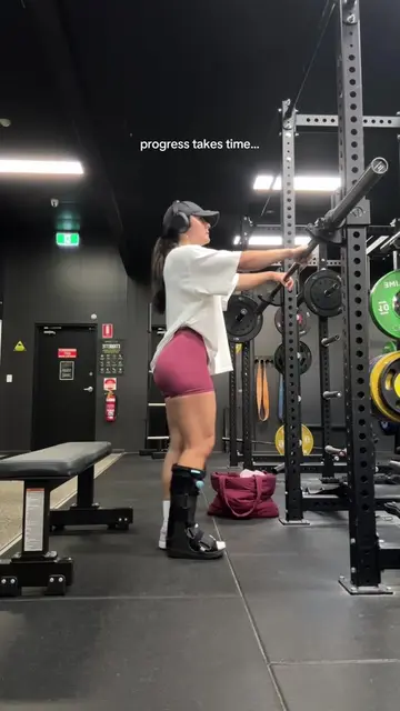 BACK ON MY BULGARIAN BS🫨  1 month post rupturing my ATFL & CFL the physio stude