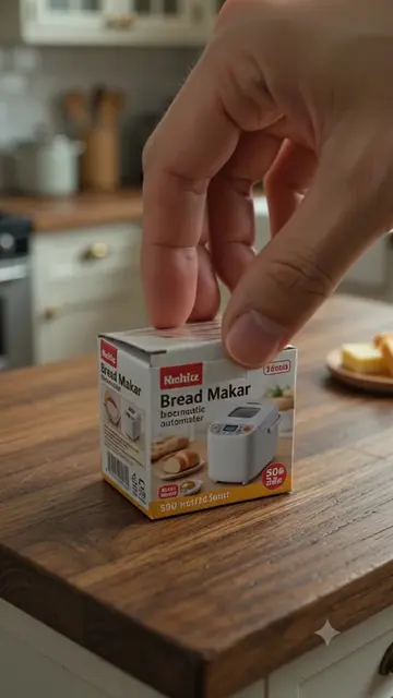 TINY BREAD MAKER just went MINI Unboxed, powered up, loaded with ingredients, an