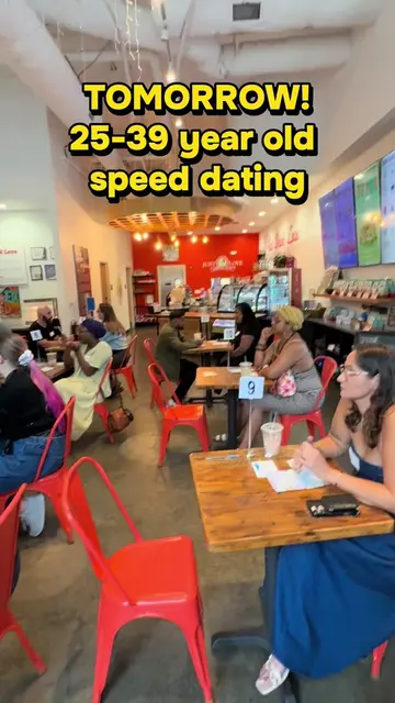 TOMORROW!!  Speed Dating at Just Love!!  This week is 25-39 year olds, only a co