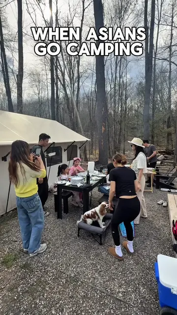 When Asians go camping. Who contributed the most? Stay tuned 👉 @allstarsteven #