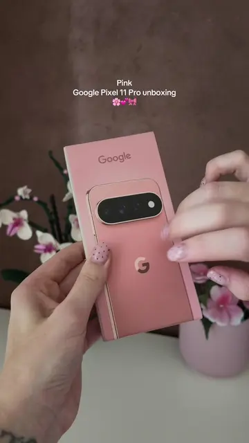 Pink Google Pixel 11 Pro unboxing 🌸 #googlepixel #googlepixel11pro #unboxing #t