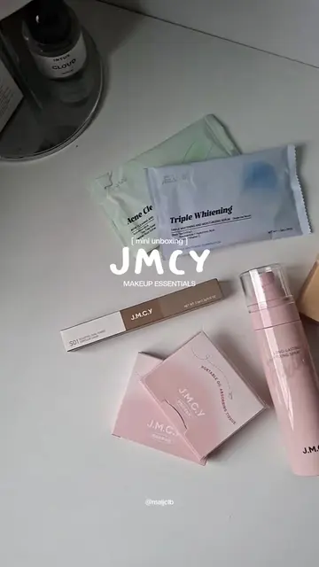 mini unboxing makeup essentials✨️🌷 #jmcy #makeup #makeuprecomendation #unboxing
