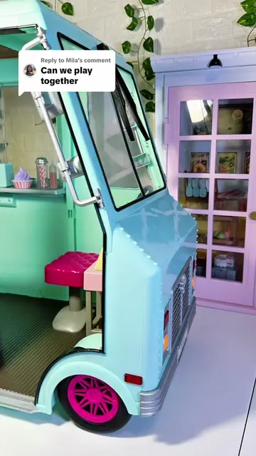 Replying to @Mila let's restock my our generation doll ice-cream truck #foryoupa