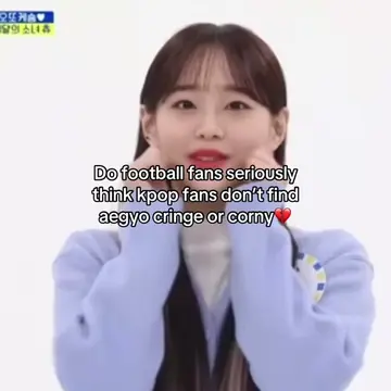 ”….. can do aegyo!” No one can they’re all corny🫩 #fyp #viral #football #aegyo 
