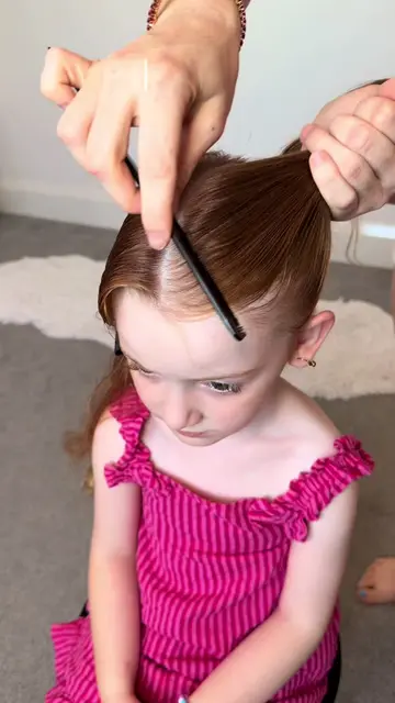 The EASIEST back to school hairstyle & volume ponytail😍🤩  FOLLOW US FOR MORE🔗