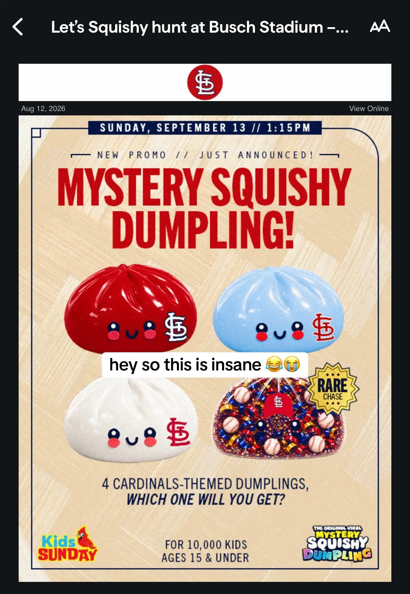 Tbh I don’t own any squishies and don’t plan on buying one in the future, but da