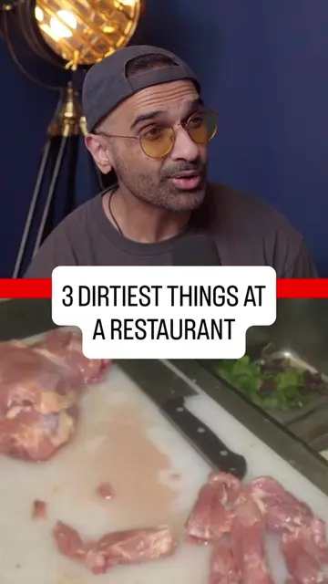 Never eating at a restaurant 🤢