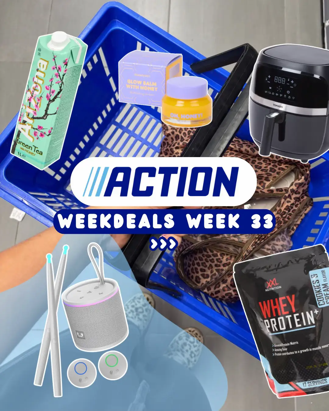 Deze week scoor je al deze producten nóg goedkoper bij Action! 💙👀 @actionneder