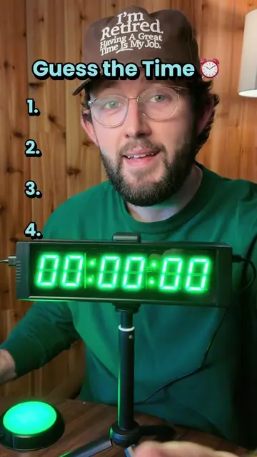 Guess the time! ⏰ 