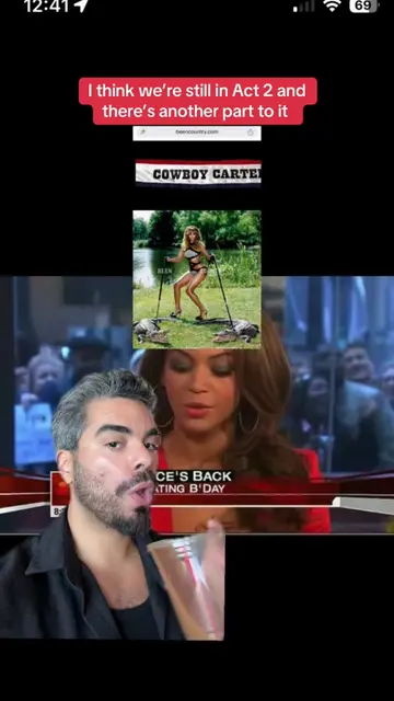 Nurse he’s escaping! #cowboycarter #beyonce #parkwood #greenscreenvideo 