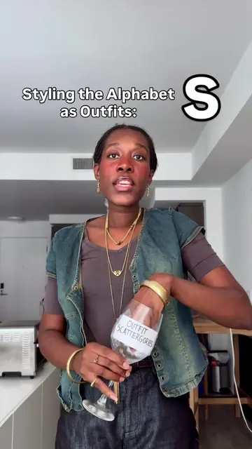 Outfit Scattergories part 3 - styling the letter S as outfits #outfitideas #outf