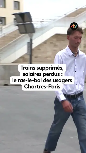 🚆 La colère monte chez les usagers du TER Paris-Chartres. Depuis près de trois 