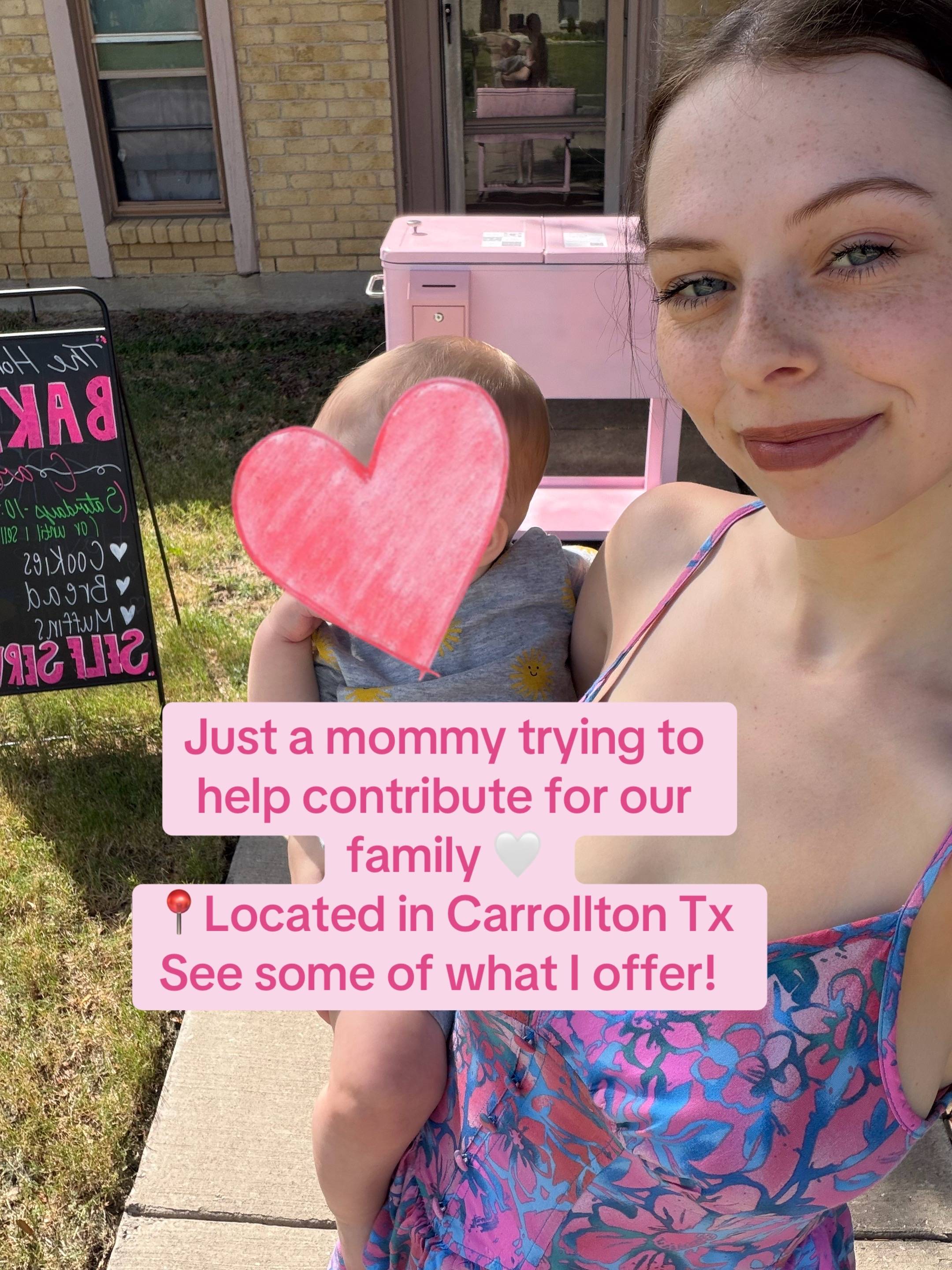 Just a mommy with a little bakery, a big dream, and a whole lot of love behind i