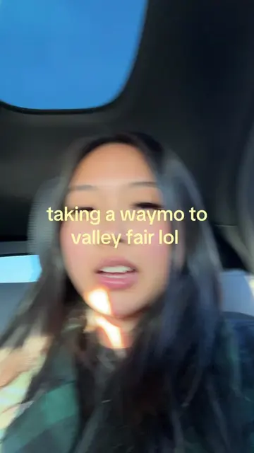 We took a Waymo to valley fair and it wouldn’t let us out and we were causing tr