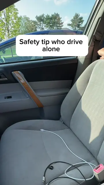 Useful car safety tips who drives alone! #lifehacks #tipsandtricks #car #cartips
