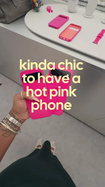 Hiiiii,  We got a hot pink pixel 😍 #pixel11 #googlepixel #pixel