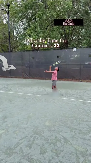#AD #PRECISION1 #AlconPartner POV: Your son’s glasses fall off mid tennis practi
