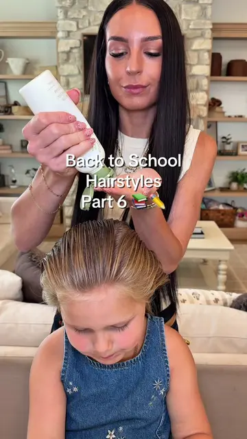 Back to school hairstyles that actually take 5 minutes- part 6 📚✏️ This one is 