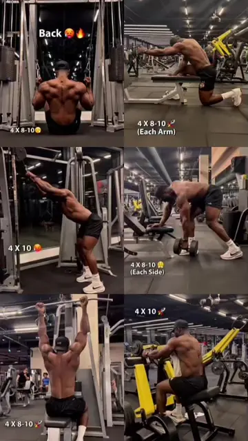 Back Workout 💪🏾 #back #workout #fitness #gym #GymTok 