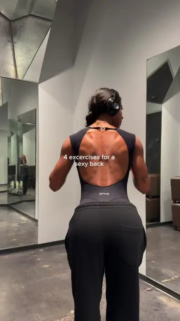 we’re building a sexy back in a sexy fit today🕷️  wearing the @DFYNE short slee