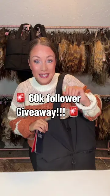 60k giveaway🚨🚨🚨 over 💵 3000 worth of goodies are being sent out!  To Enter: 