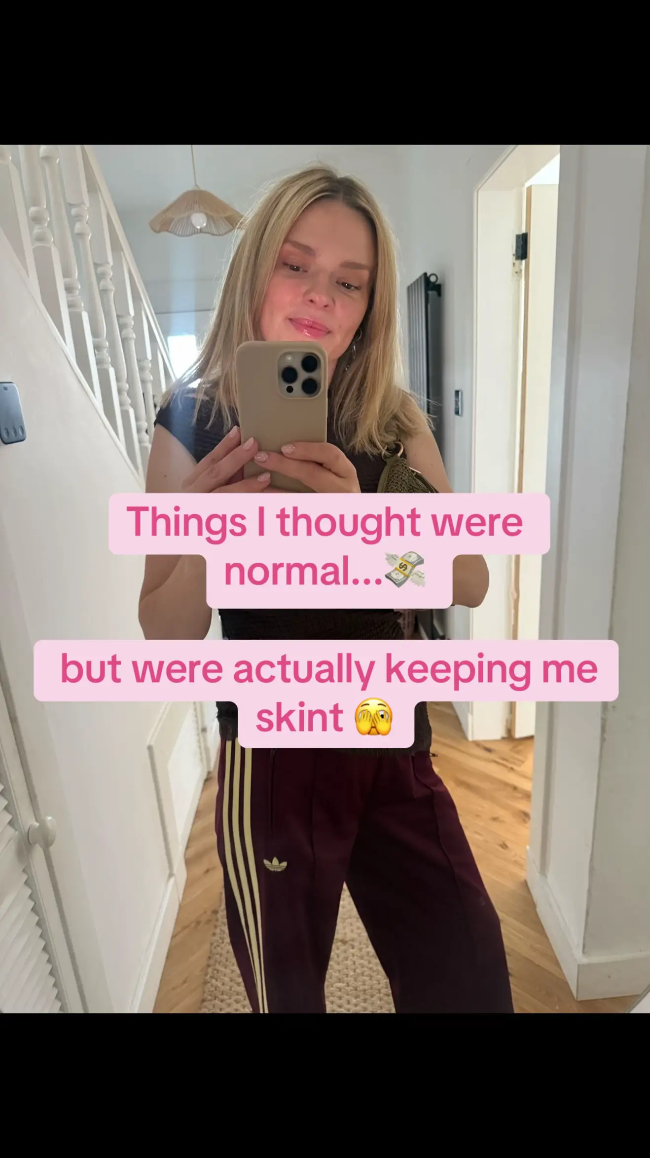 This was me before I realised it wasn’t one big purchase keeping me skint… it wa