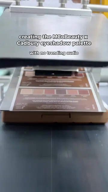 When you get to witness the making of an icon 💖✨🤭 Find the MCoBeauty x Cadbury