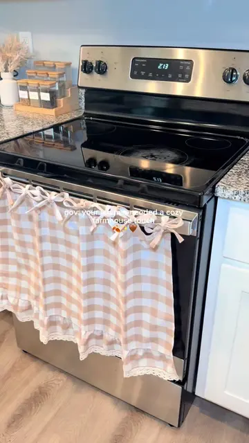 your sign to dress up your stove as well 🤭🤎 #kitchendecor #sohochic #TikToksho