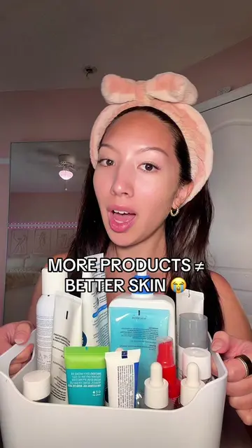 less really is more. 🍊✨🫧   @TruSkin #ad #VitaminCSerum #SkincareRoutine #Glowy