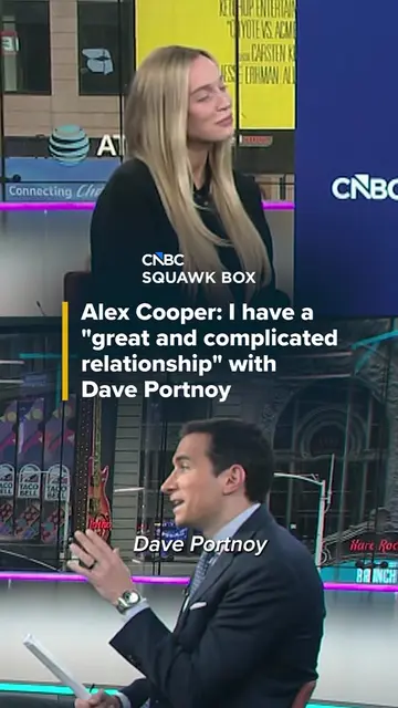 "Call Her Daddy" host and Unwell Media co-founder Alex Cooper told CNBC's Andrew