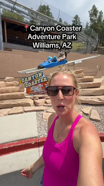 Proof that Arizona is SO much more than just the desert 🌲🎢 We found the cooles