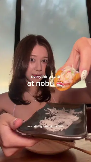 that will be $300.. #nobu #Foodie #foodreview #mukbang #fyp 