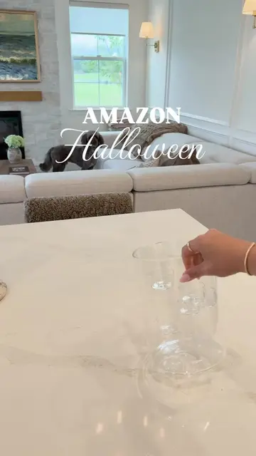 This pumpkin patch comes with a glow 🎃 Shop these mini candles and hurricane ca